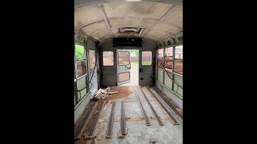 Skoolie- Floor/Walls/ Insulation removal