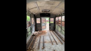 Skoolie- Floor/Walls/ Insulation removal