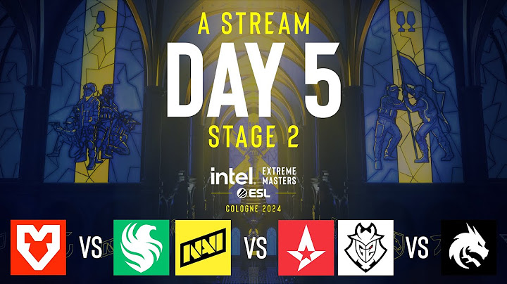 IEM Cologne 2024 - Day 5 - Stream A - FULL SHOW