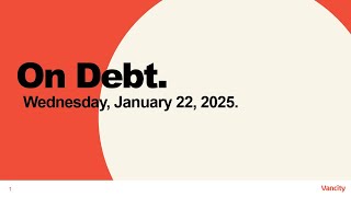 On Debt: Discussion and Q&amp;A.