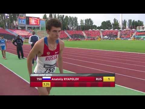 WYC Donetsk 2013 - Long Jump Boys Final