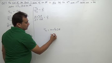 Class 10 Maths (Ex 5C  Q27)  Arithmetic Progression (R S Agarwal 2019)