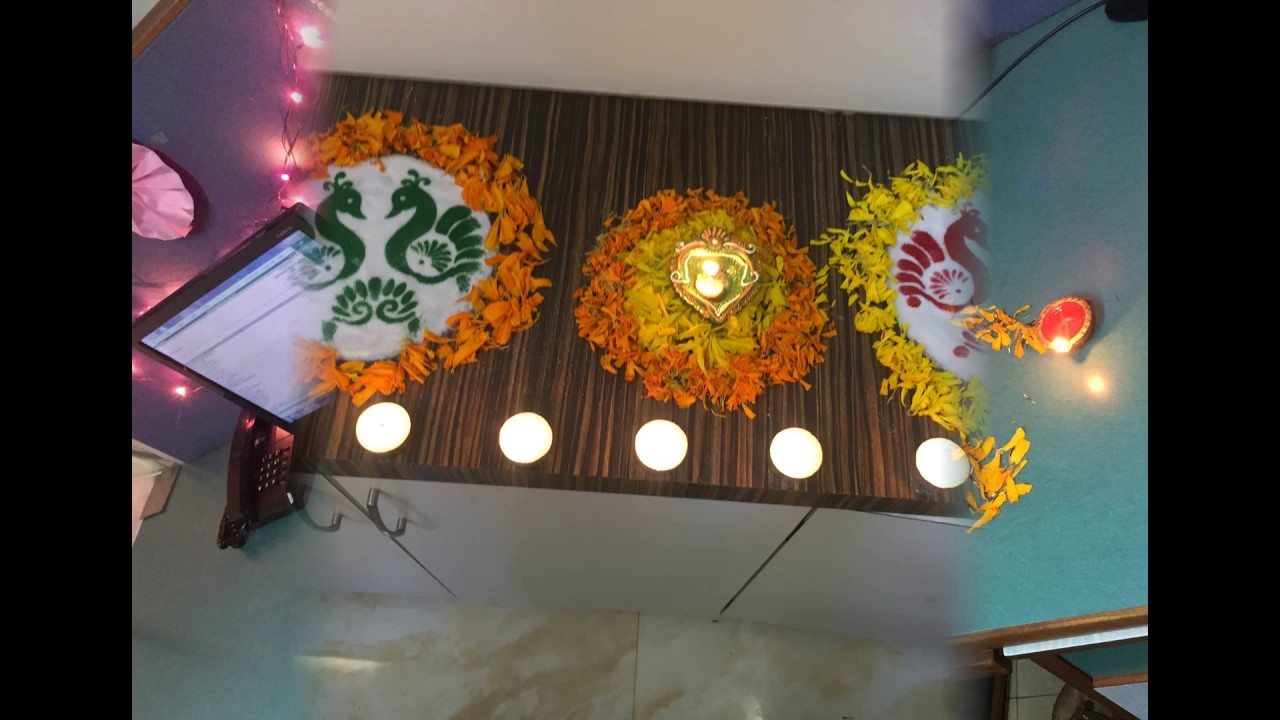 Diwali Events Desk Decoration