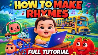 How to Create Kids Rhymes 🎵 | Free AI Tools for Children’s Songs screenshot 5