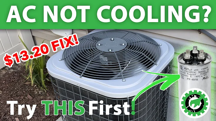 AC NOT COOLING? They Quoted $500! I Fixed for Only $13.20!  • DIY Fix/Replace AC Capacitor!