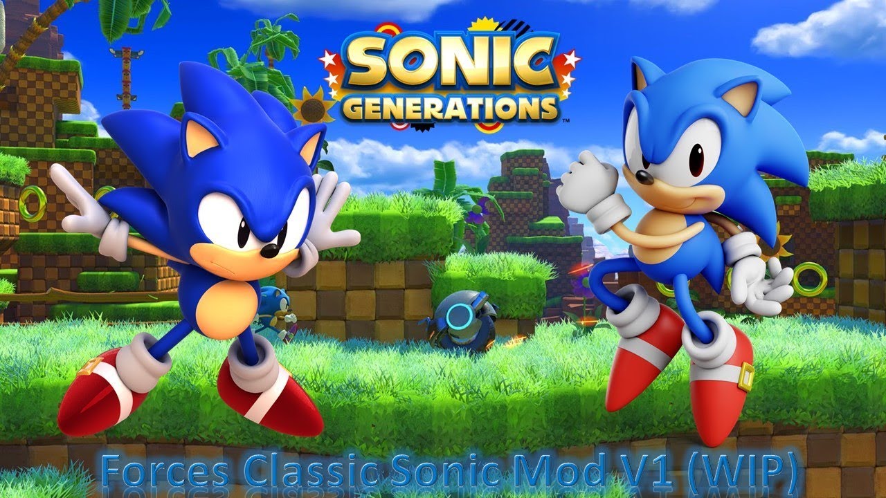 sonic generations classic sonic mods