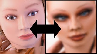ASMR DOLL TRANSFORMATION SATISFYING SOUNDS , RAIN BACKGROUND SOUND screenshot 4