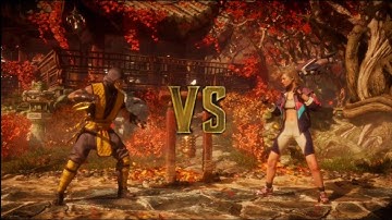Mortal Kombat 11 : Scorpion Vs Cassie Cage - (Very Hard)