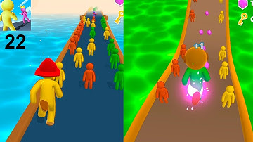 giant rush - Gameplay Walkthrough Part 22Levels 86-96(Android, iOS)