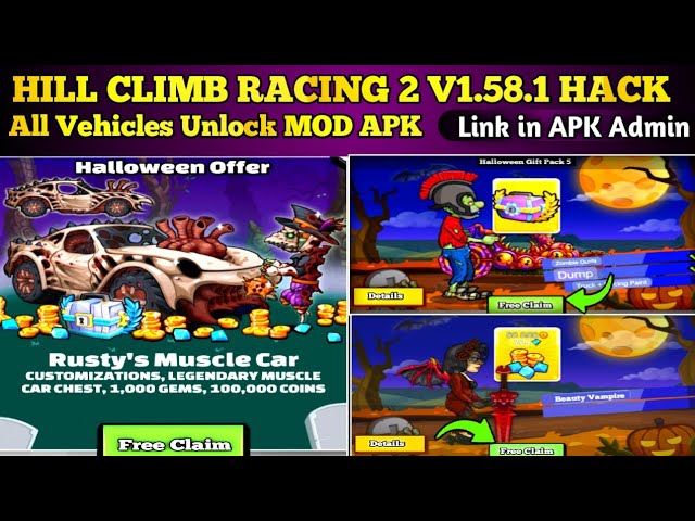 Download Hill Climb Racing 2 v1.58.1 APK Mod Unlimited Money