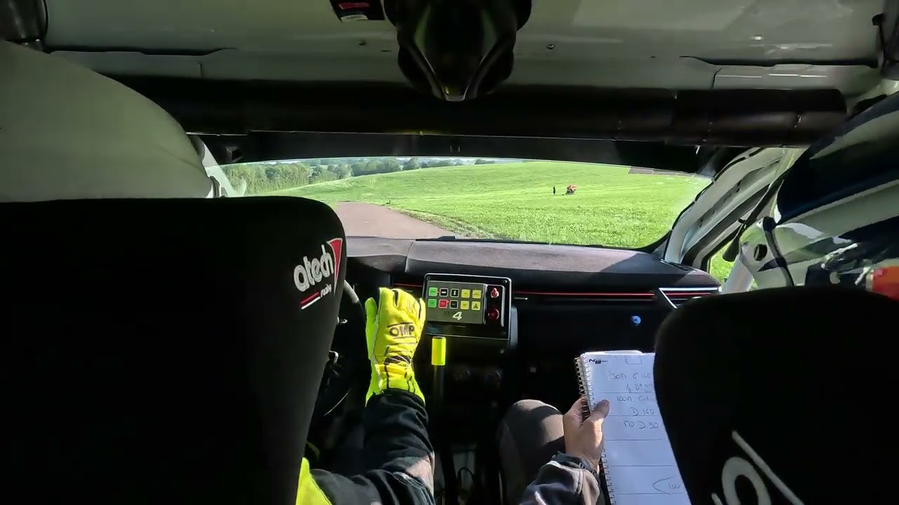 Rallye du Sel 2025 : ES 6 Equipage BONNEFOY / GERBER - Clio rally4