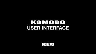 RED TECH | KOMODO | User Interface (UI) | 4K