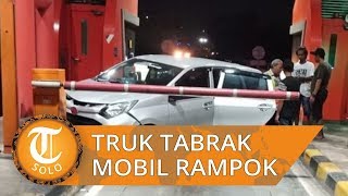 Sopir Truk Tabrak Mobil Kawanan Perampok di Tol Balaraja Berbekal Kunci Cadangan
