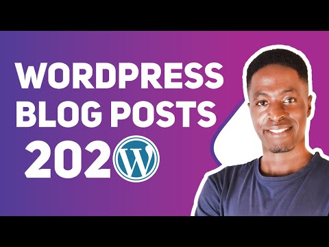 Como criar posts no WordPress com Gutenberg em 2020 | Website Design Sec: 9