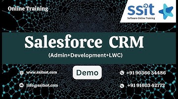 Salesforce CRM Training Demo || SSIT Software Online Training