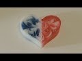 Мыло "Лоскутное сердце " к дню Святого Валентина, мыльный пэчворк со свирлами
