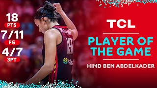 Hind BEN ABDELKADER 🇧🇪 | 18 PTS | 7/11 FG | 4/7 3PT