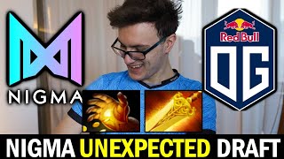 NIGMA vs OG — MIRACLE Super Greedy Build, Next Level Support Plays