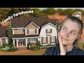 building a family farmhouse | sims 4 building