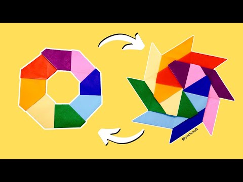 Vídeo: DIY Origami Nija Star: 6 etapas