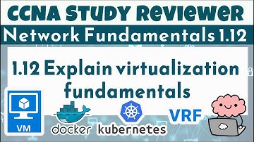 CCNA Study Reviewer -1.12 Explain virtualization fundamentals (with Flashcards)