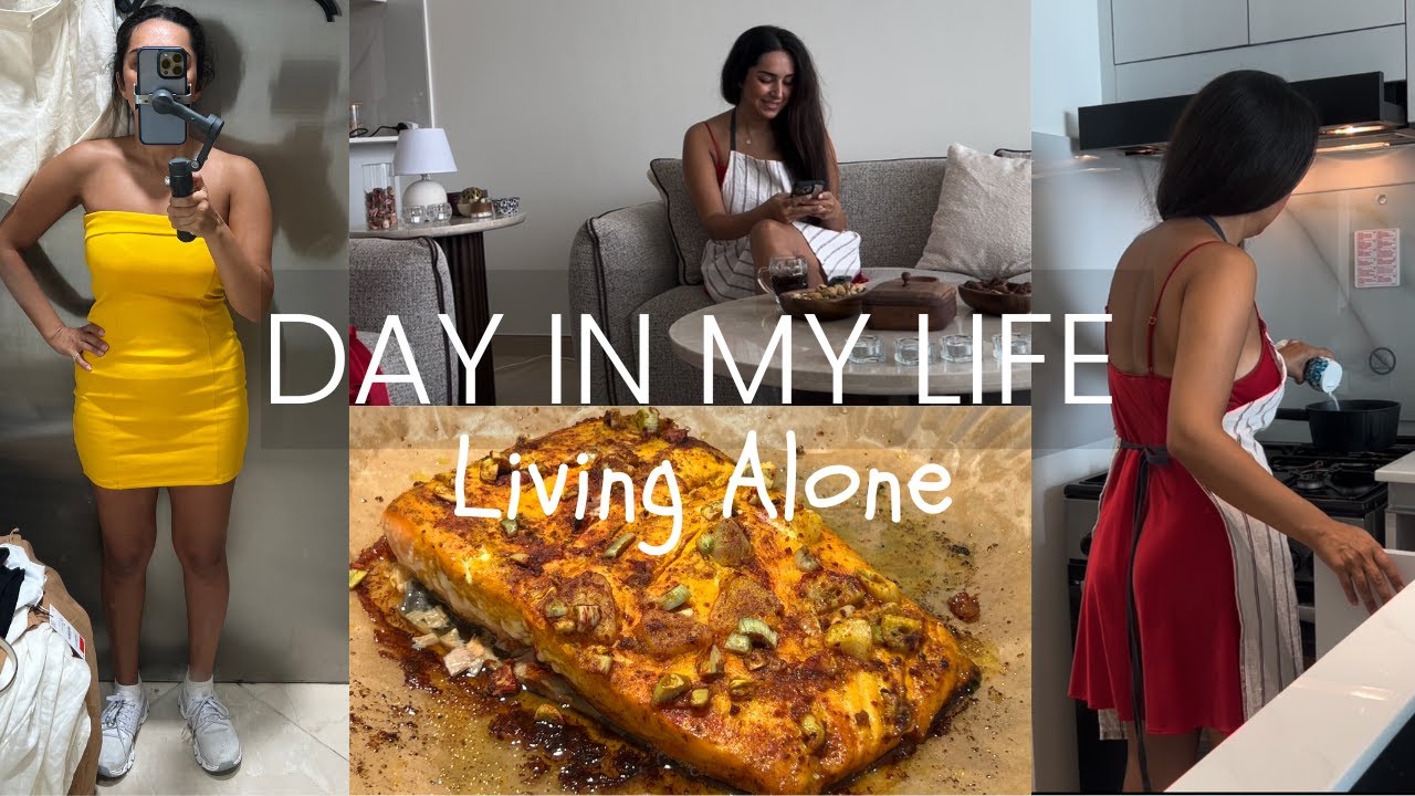 My Living Alone Diaries | Spend a cozy Saturday with me,Cooking,working,shopping💫👩🏻‍🍳