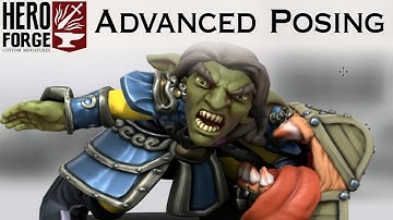 How to Use Hero Forge Advanced Posing Tools | Basics and Pro Tips