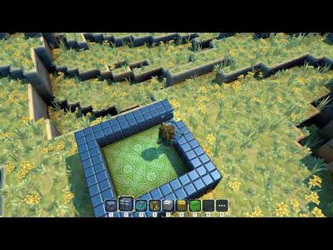 Portal Knights Creative Mode: Building My House P1
