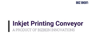 Online Inkjet Printing Conveyor | Batch Coding Conveyor | By BizBein Innovations. #printingconveyor