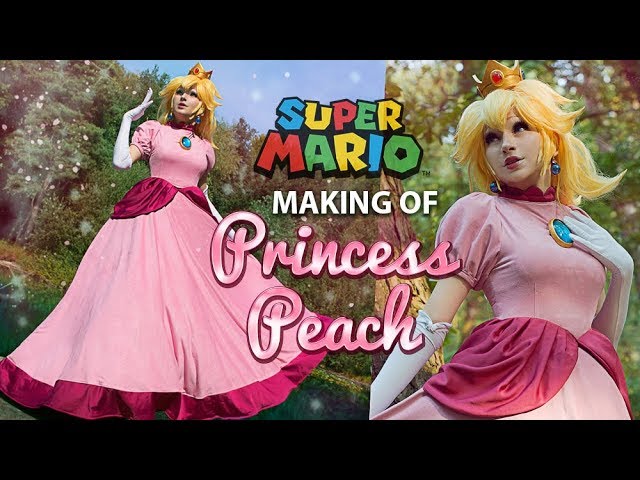 Making of Princess Peach Cosplay Super Mario Bros 