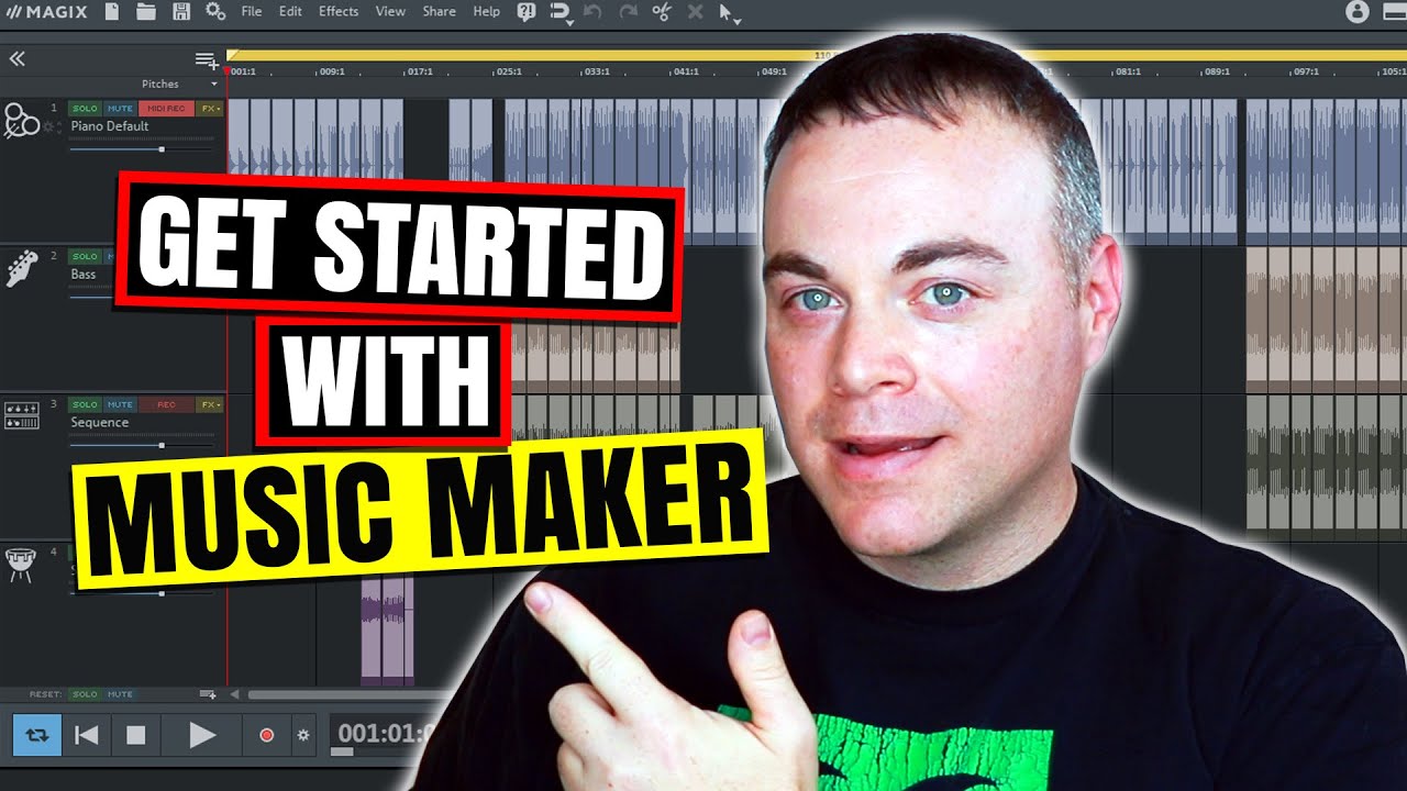 How to Make Music With Magix Music Maker 2020 Tutorial YouTube
