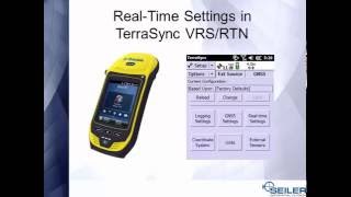 Real Time Settings in TerraSync VRS RTN