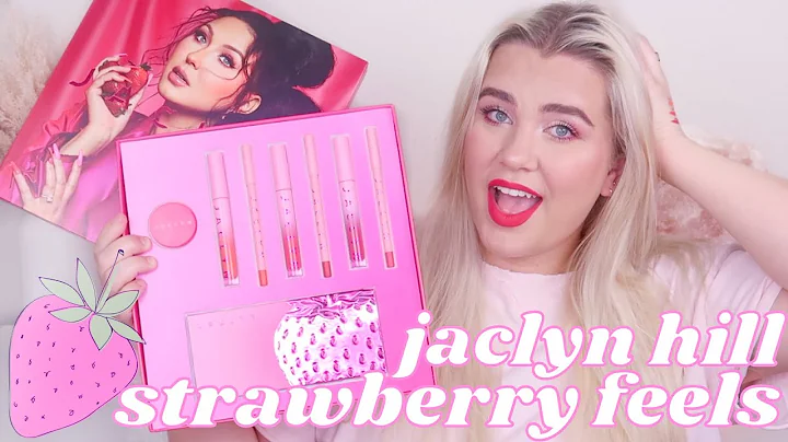 NEW! BEST JACLYN HILL COLLECTION EVER?! STRAWBERRY FEELS  | Paige Koren