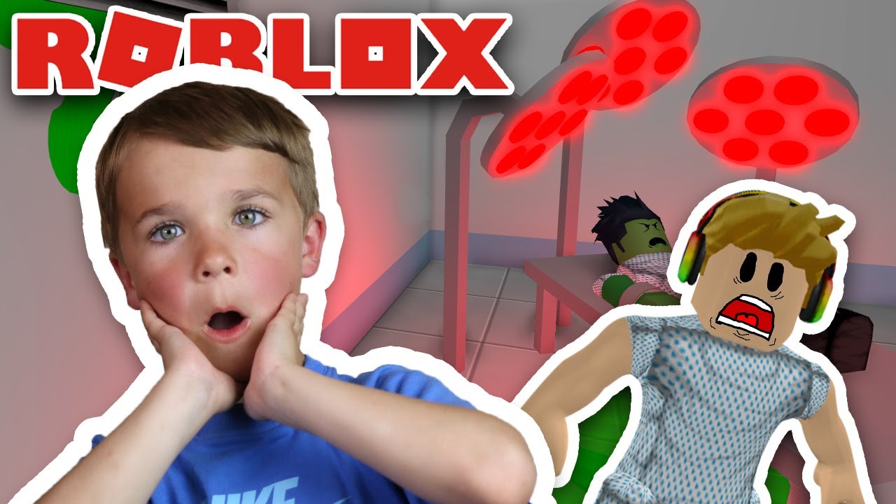 Escape The Zombie Hospital Obby With My Dad Roblox Parkour Youtube - roblox zombie hospital obby escape the zombie apocalypse and survive roblox