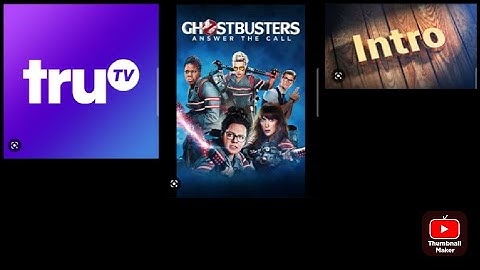 Ghostbusters (2016) - TruTV Intro (Network Premiere)