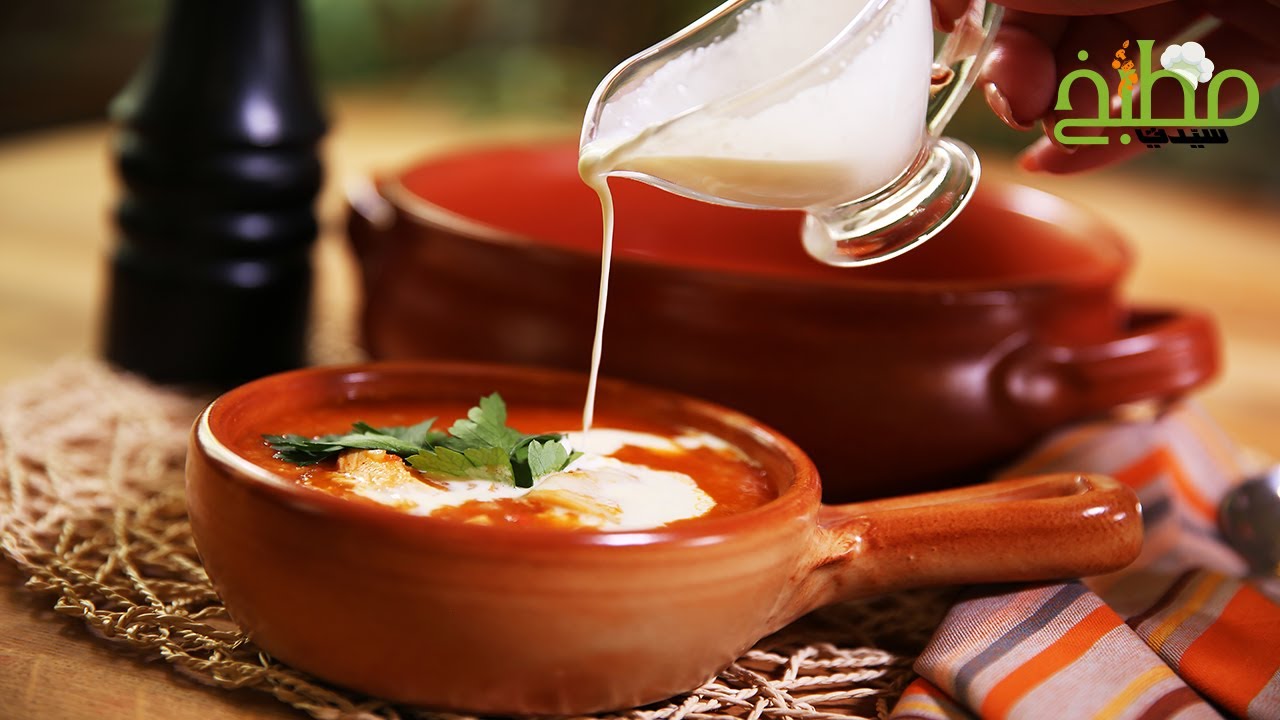 طريقة عمل شوربة الشوفان بالدجاج والطماطم