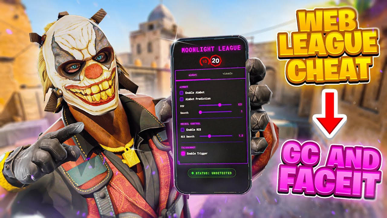 CS2 WEB CHEAT FACEIT/GAMERSCLUB - Moonlight League 2.0