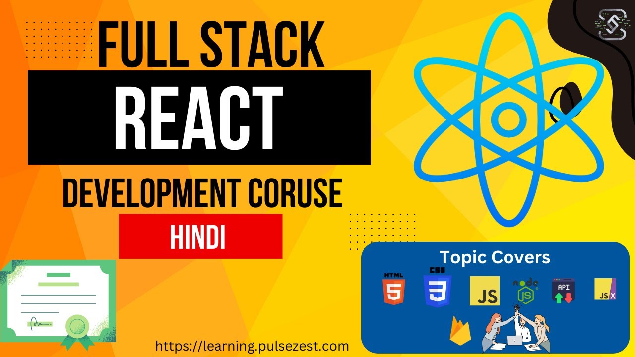 React Basic to Advance Full Development Course | Link in Description ...