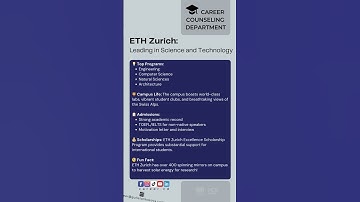 🔬 ETH Zurich: Leading in Science and Technology