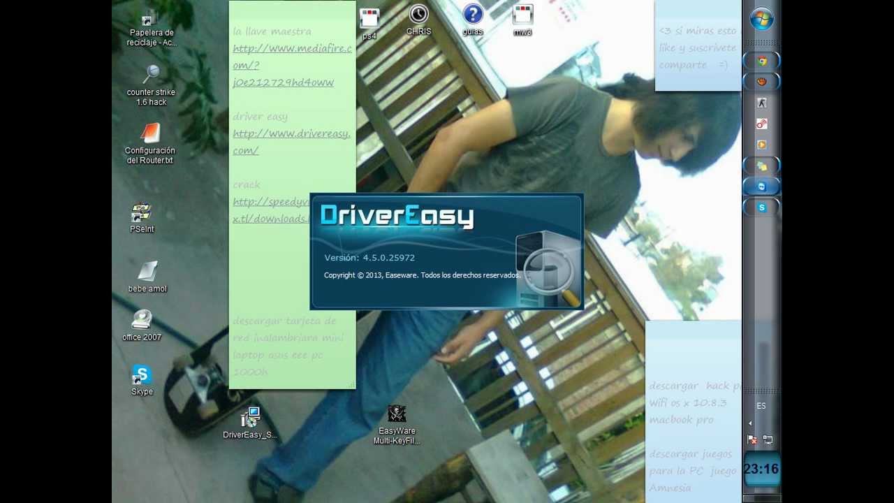 Tutorial De Como Descargar E Instalar Driver Easy Crack 1ra Parte Tutorial de como descargar e instalar driver easy crack 1ra parte