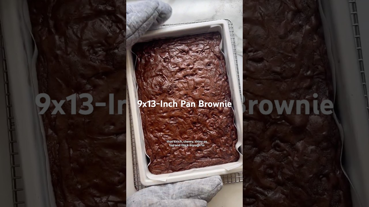 9×13-Inch Pan Brownie