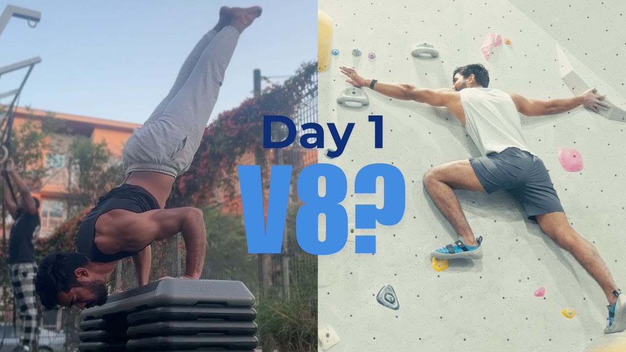 Average Calisthenics guy tries climbing - How hard can it be?