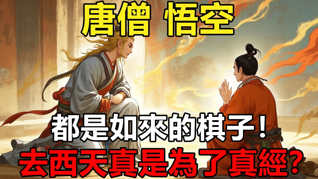 唐僧西行就不是為取經！孫悟空被鎮壓五百年後才明白！只是佛祖用來重啟那座‘玲瓏寶塔’的棋子。【佛學|神話傳說|故事|悟空|西遊】