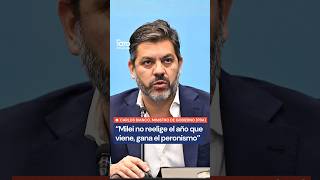 Bianco contundente:  “Milei no reelige el año que viene, gana el peronismo”