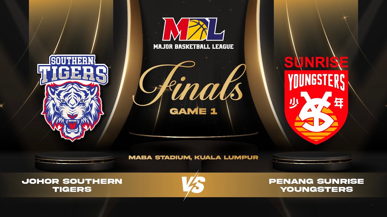 [ENG] MBL Men's Finals Game 1 |  Johor Southern Tigers vs Penang Sunrise Youngsters
