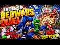 Intense Bedwars duels on HIVE☠️ | MINECRAFT 