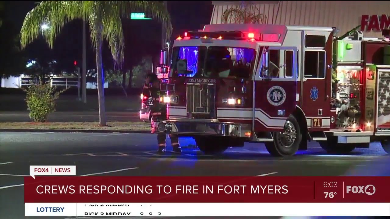 Fire at Fort Myers business YouTube
