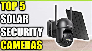 🌞 5 Best Solar Security Cameras of {2025} | Top Picks for Home & Outdoor Safety!