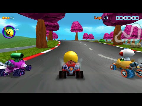 Pac-Man Kart Rally Android All Stages 60fps