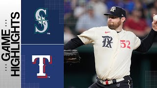 Mariners vs. Rangers Game Highlights (9\/23\/23) | MLB Highlights